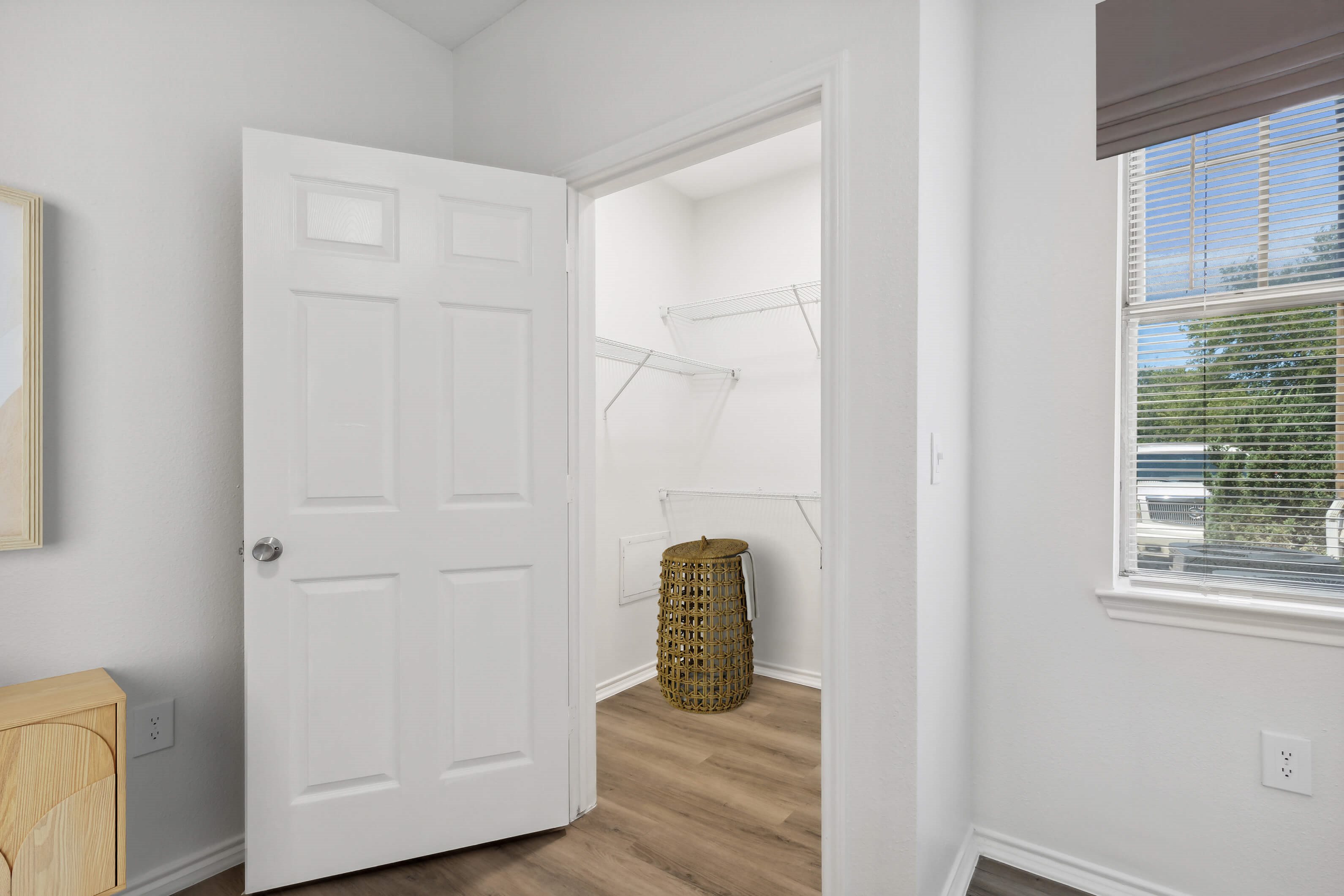 Closet at Bonito Parque Apartments in San Antonio TX